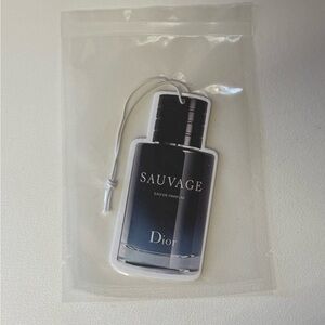Dior Sauvage Black Men's Scented Card